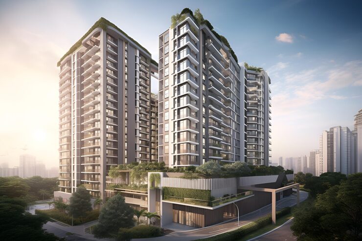 Kumar Vibe Mangrove premium residential tower with 2,3 and 4 BHK luxury flats in Goregaon West