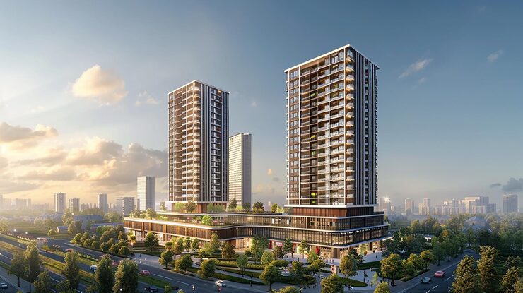 Narang Goregaon West large scale redevelopment luxury flats